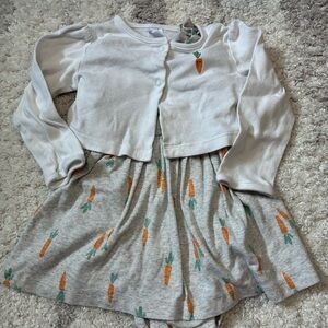 Easter Dress Spring Carrots 24 months